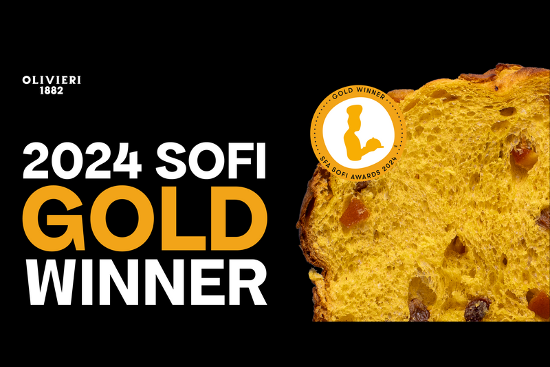 Our Classic Panettone wins SOFI™ GOLD AWARD.
