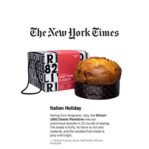 Our Award-Winning Italian Panettone — Selected by The New York Times