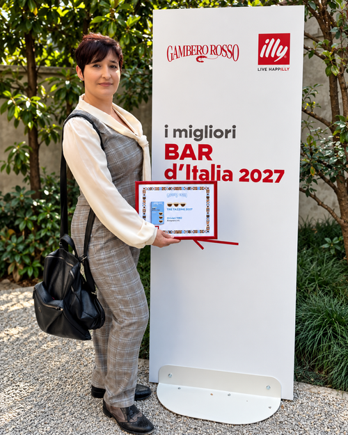 Olivieri 1882 awarded Tre Tazzine and Tre Chicchi in Gambero Rosso’s Bar d’Italia 2027 guide