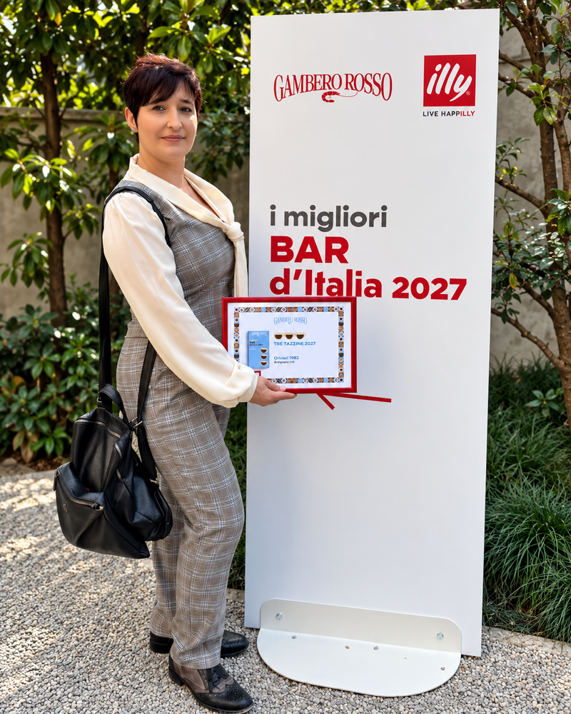Olivieri 1882 awarded Tre Tazzine and Tre Chicchi in Gambero Rosso’s Bar d’Italia 2027 guide