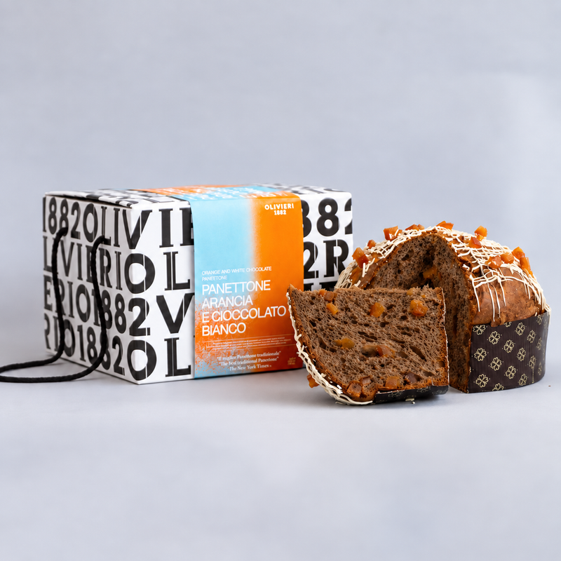 Orange and White Chocolate Panettone