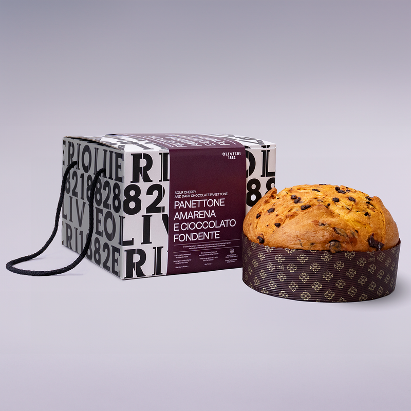 Black Cherry and Dark Chocolate Panettone