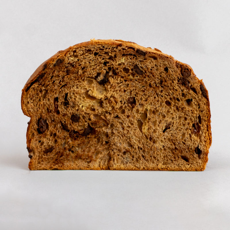 Raspberry and Dark Chocolate Panettone