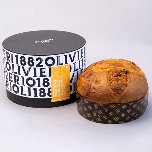 Apricot and Salted Caramel Panettone Hatbox