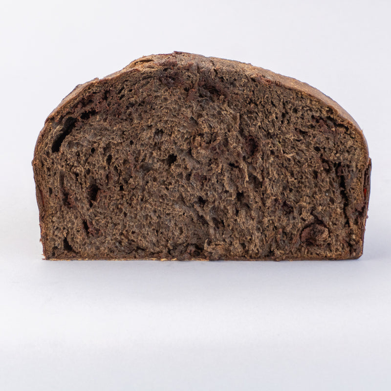 Dark Panettone with Caramel and Milk Chocolate