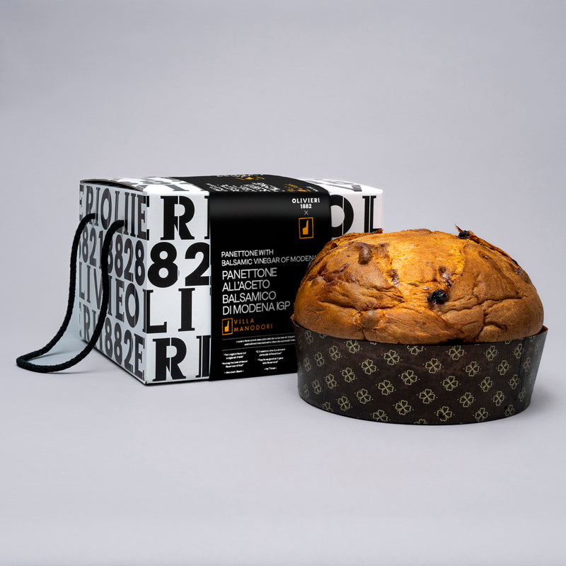 Panettone With Balsamic Vinegar Of Modena - Olivieri 1882 x Villa Manodori