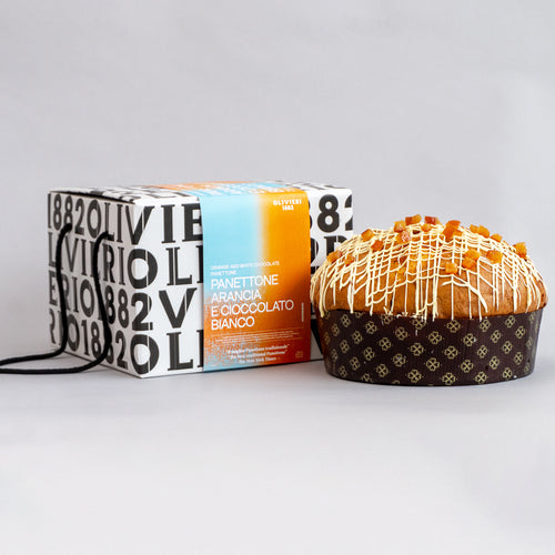 Orange and White Chocolate Panettone
