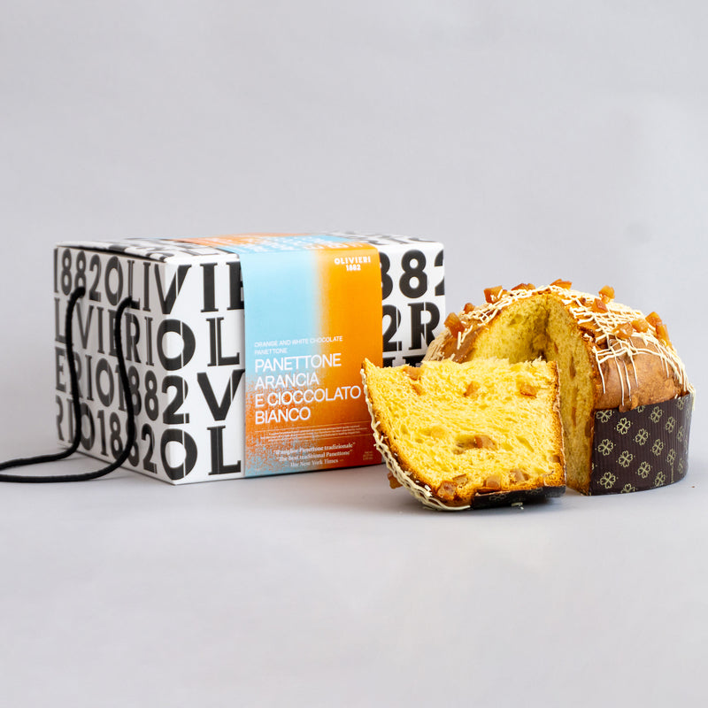 Orange and White Chocolate Panettone