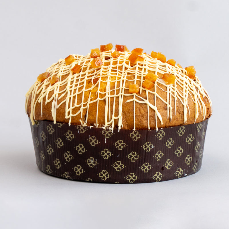 Orange and White Chocolate Panettone