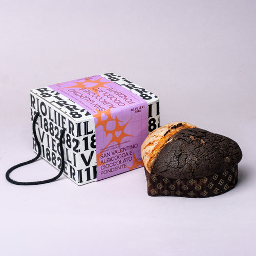 SAN VALENTINO CANDIED APRICOT AND DARK CHOCOLATE