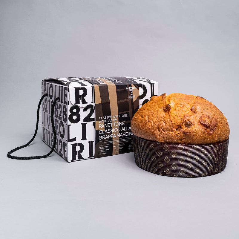 Classic Panettone with Grappa - Olivieri 1882 x Nardini