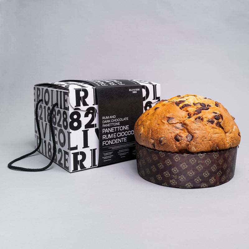 Rhum and Dark Chocolate Panettone